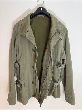 HUGO Olive Green Military Field Jacket